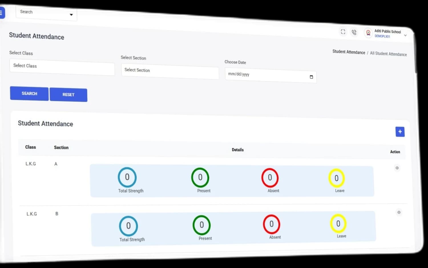 Attendance Dashboard